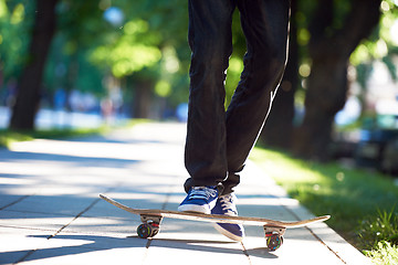 Image showing skateboard jump