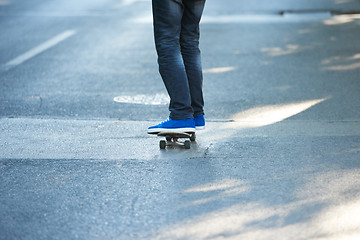 Image showing skateboard jump