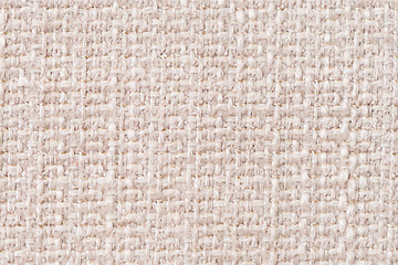 Image showing Beige fabric texture