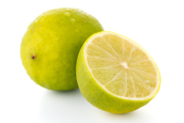 Image showing Fresh green limes