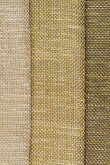 Image showing Green fabric texture