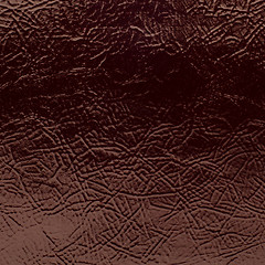 Image showing Red leather texture