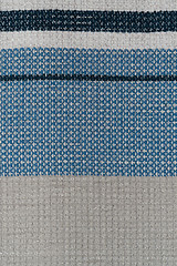 Image showing Blue fabric texture