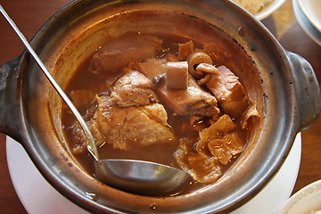 Image showing Chinese soup