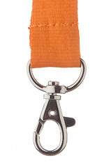 Image showing Orange Lanyeard cord