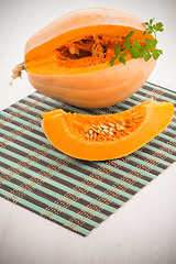 Image showing Pumpkin slice 