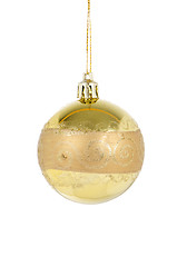 Image showing Christmas ball isolated