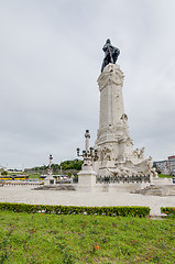 Image showing Statue of the Marques do Pombal