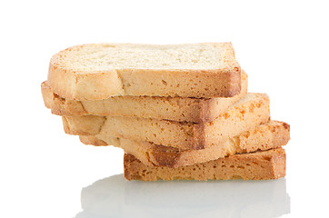 Image showing Golden brown toast