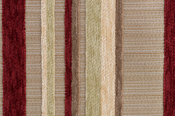 Image showing Multi color fabric texture samples