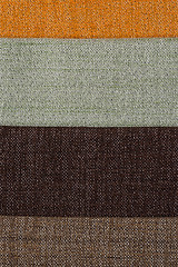 Image showing Multi color fabric texture samples