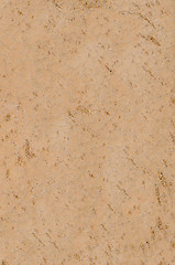 Image showing Brown leather texture closeup