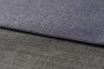 Image showing Grey fabric texture 