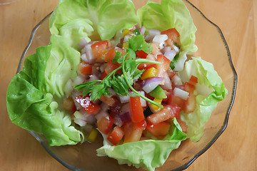 Image showing Fresh salad