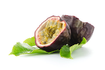 Image showing Fresh passion fruit