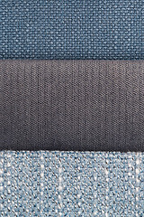 Image showing Blue fabric texture