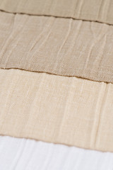 Image showing Brown fabric texture