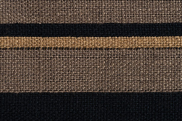 Image showing Brown fabric texture