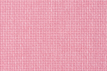 Image showing Pink fabric texture