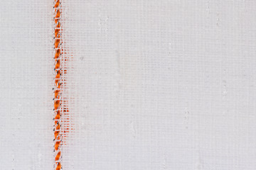 Image showing White fabric