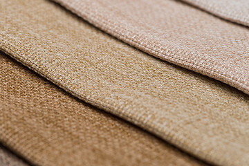 Image showing Multi color fabric texture samples