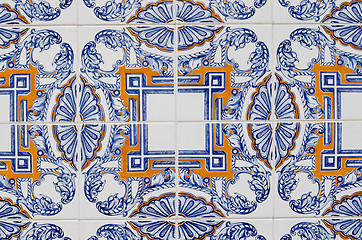 Image showing Vintage spanish tiles