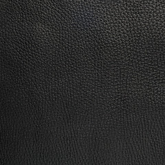 Image showing Black leather