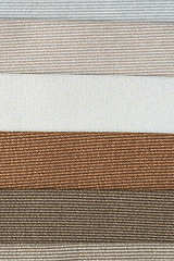 Image showing Multi color fabric texture samples