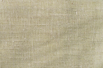 Image showing Green fabric texture