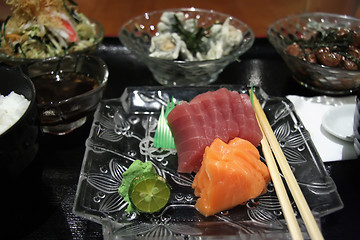 Image showing Japanese combo platter