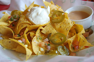 Image showing Mexican nachos