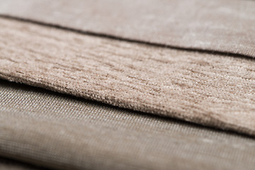 Image showing Grey fabric texture 