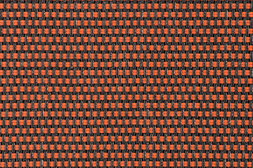 Image showing Orange fabric texture