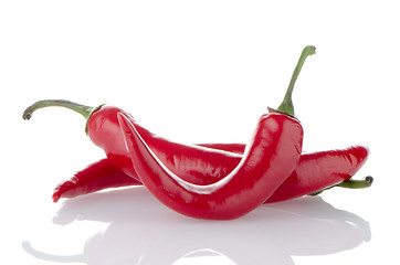 Image showing Red hot peppers