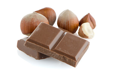 Image showing Chocolate parts