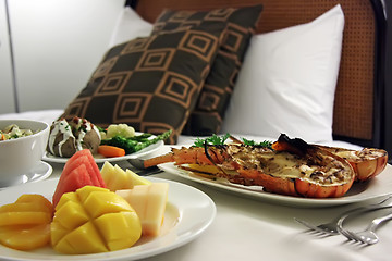 Image showing Room service lobster