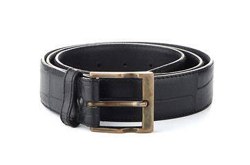 Image showing Leather belt