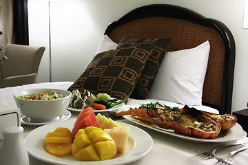 Image showing Room service lobster