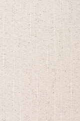 Image showing Beige canvas texture 