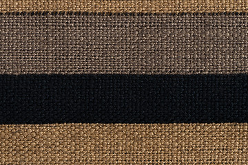 Image showing Brown fabric texture