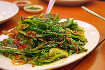 Image showing Fried vegetables