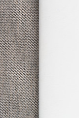 Image showing Grey fabric texture 