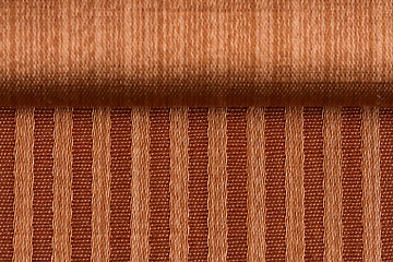 Image showing Orange fabric texture