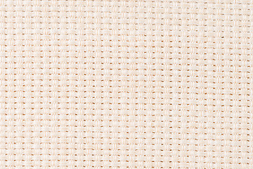 Image showing Beige canvas texture 