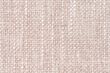 Image showing Beige canvas texture 