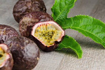 Image showing Passion fruits