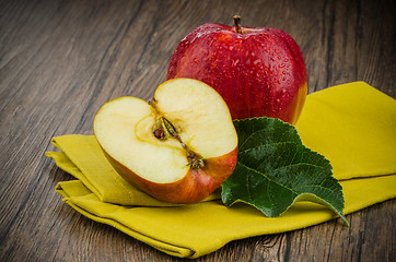 Image showing Apples closeup