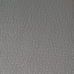 Image showing Grey leather texture closeup