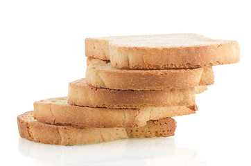 Image showing Golden brown toast