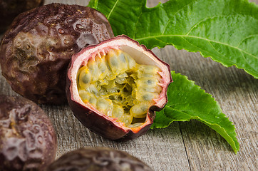 Image showing Passion fruits